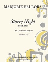 Starry Night SATB choral sheet music cover
